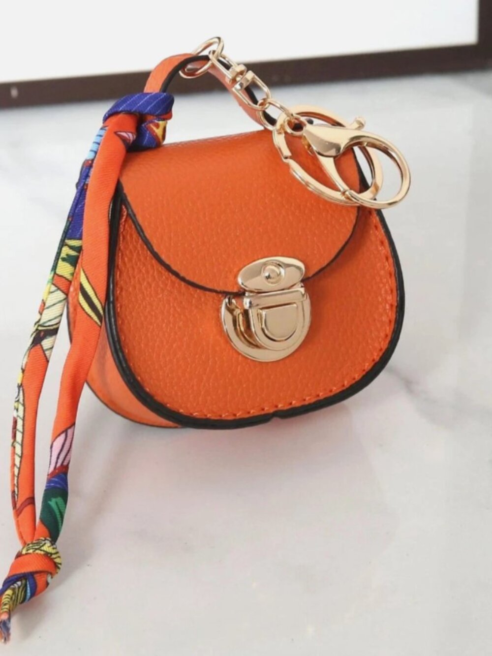 Mini Saddle Coin Purse Fresh Style Small Wallet Bag Charm